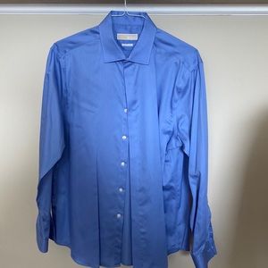 Michael Kors men’s dress shirt blue 17-34/35